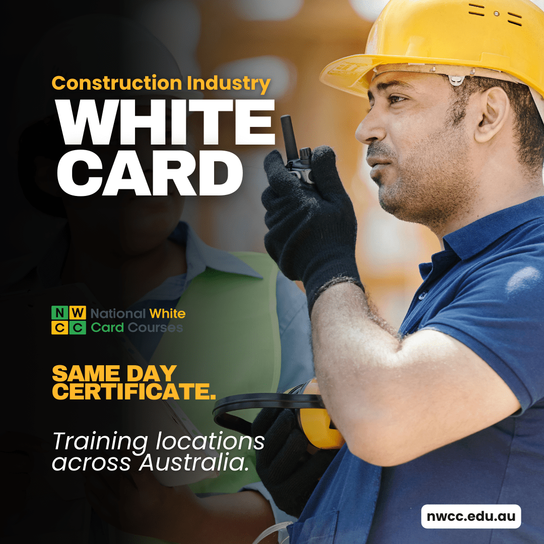 Graph to Enrol in a Construction White Card Course Near You
