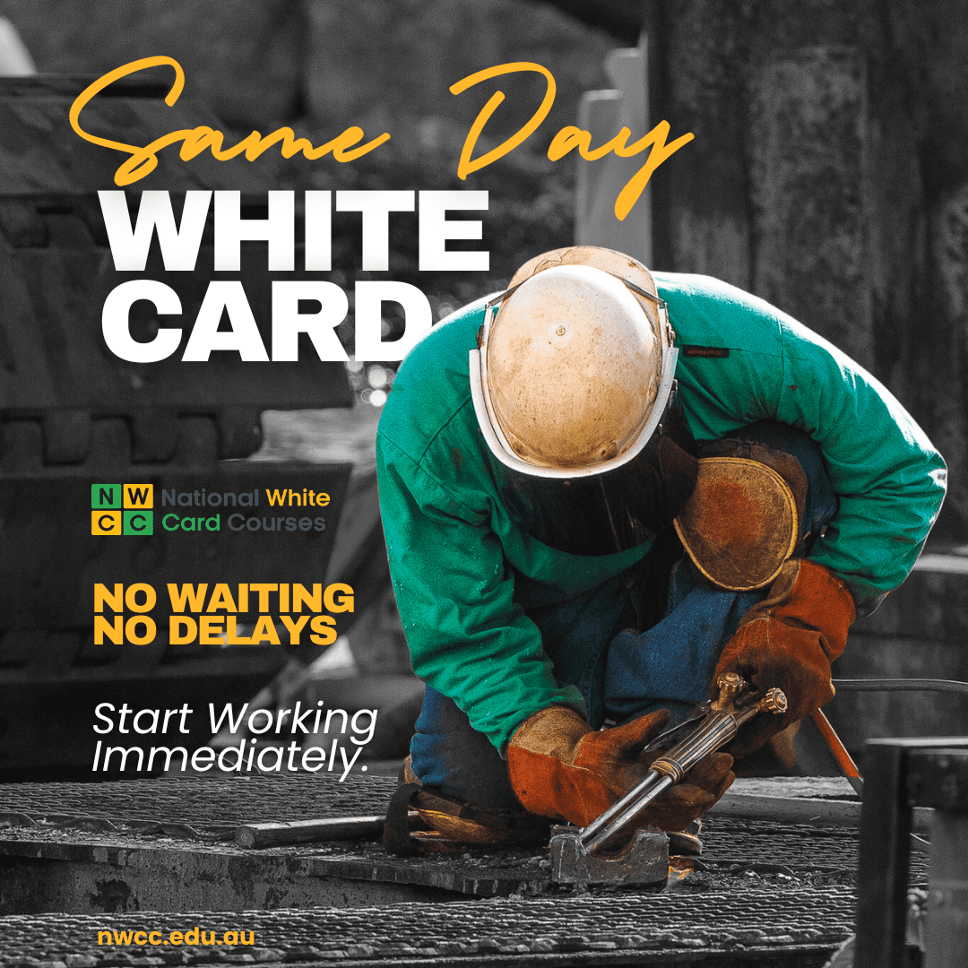 Worker welding metal on-site wearing protective gear