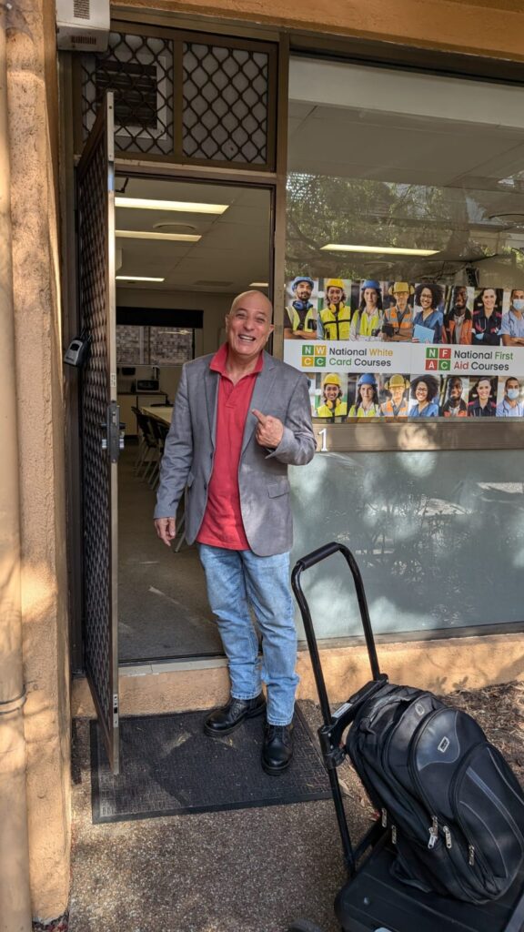 National White Card Courses Sydney CBD venue front entrance