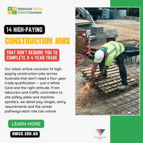 14 High-Paying Construction Jobs in Australia That Don’t Need You to Complete a 4 Year Trade