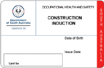 white card South Australia License