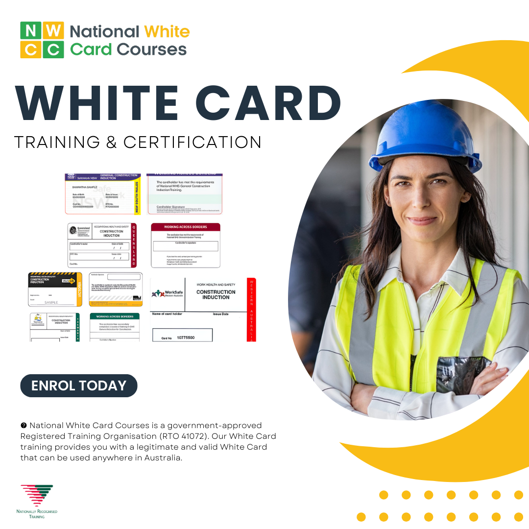 get your white card today