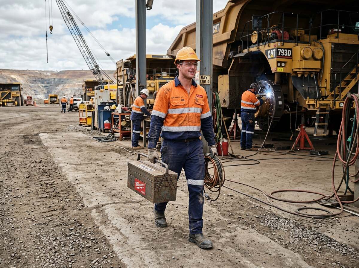 Trade Assistant realistic at work