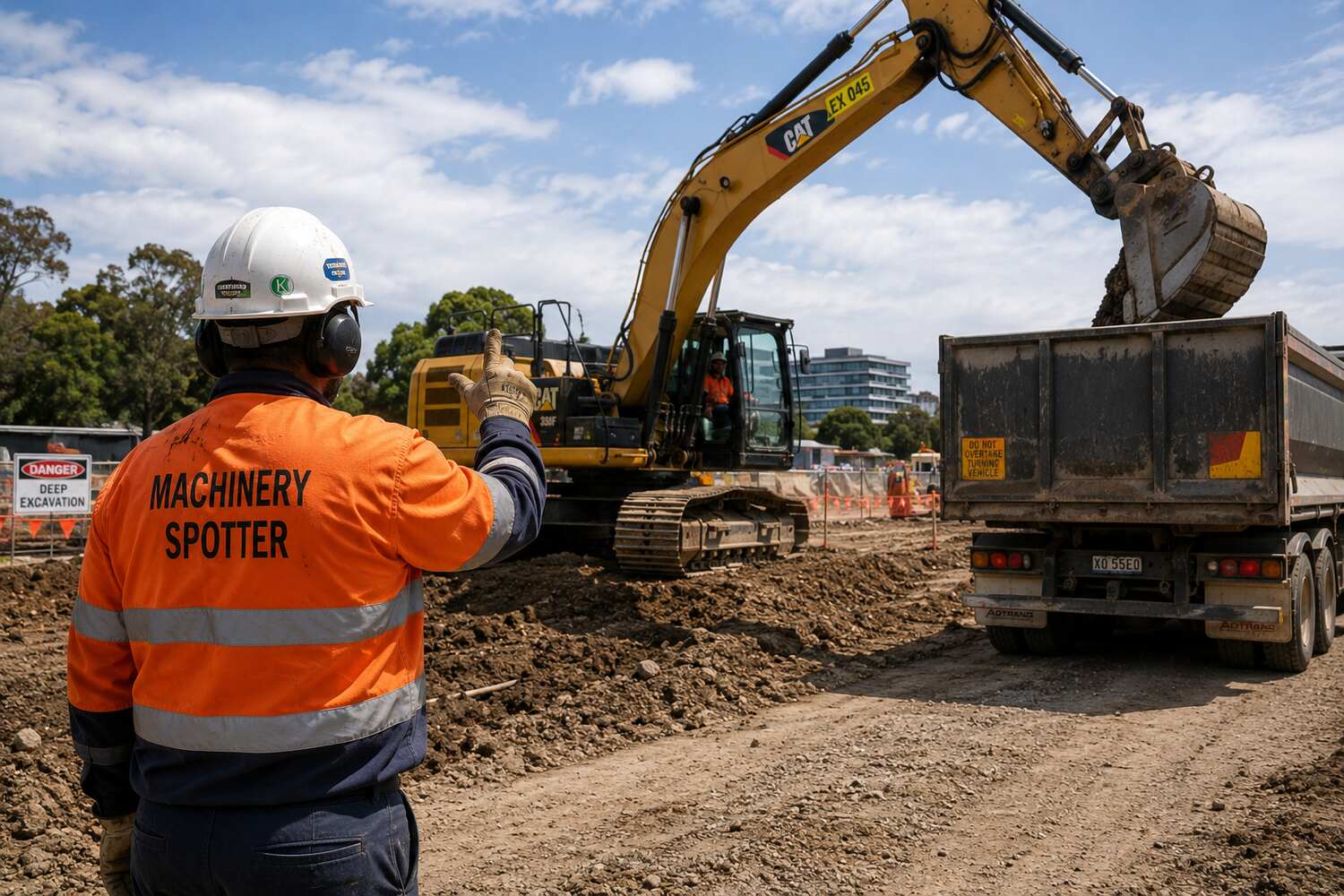 Machinery Spotter in Australia
