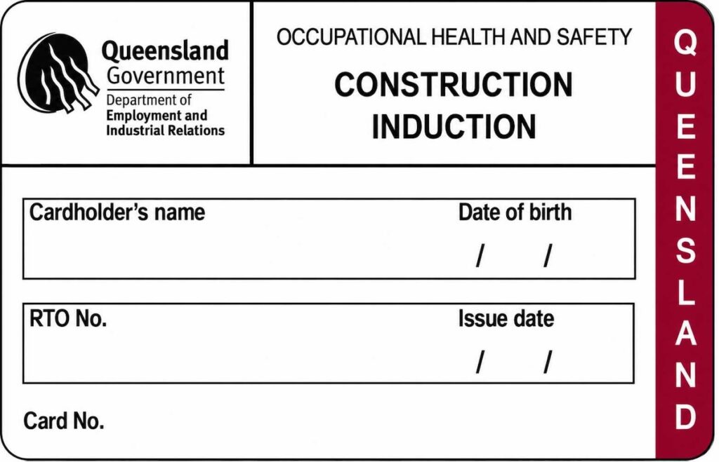 QLD White Card